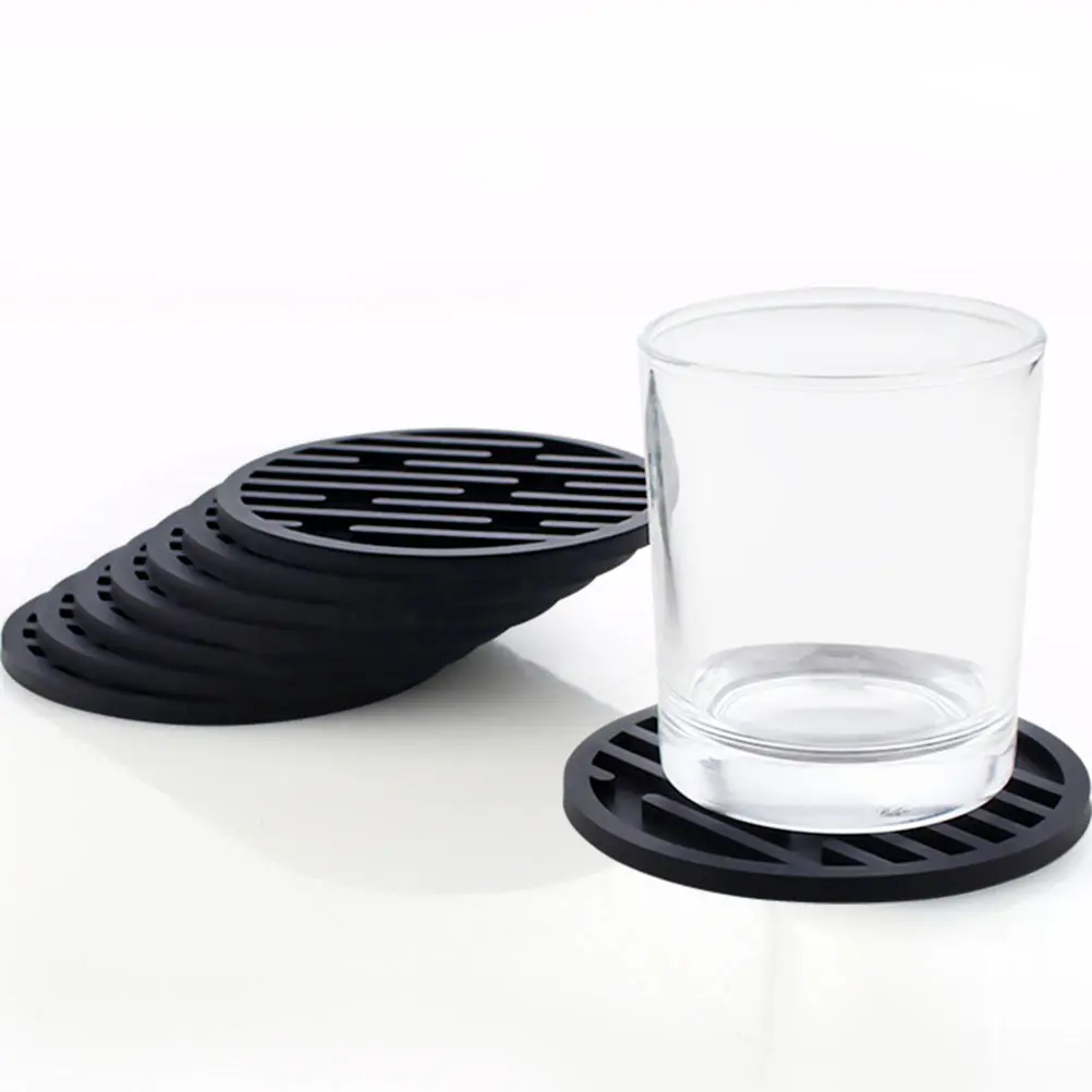 

Silicone Cup Anti skid Silica Gel Coasters Dining Room Decor Silica Gel Cup Pads Coasters Easy Clean Table Mat