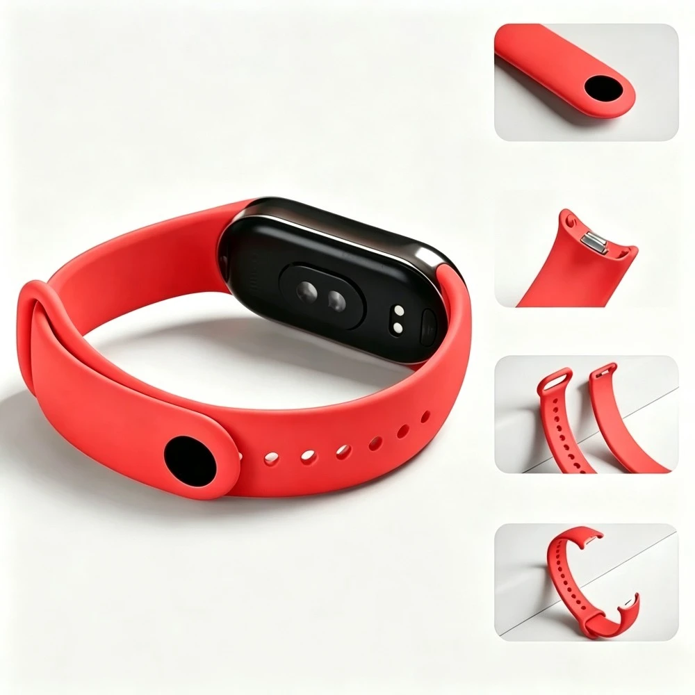 Armband für Xiaomi Mi Band 10 9 8 NFC MiBand 10 Ersatzband Correa Silikon Sport-Armband Pulsera Mi Band 10 Uhrenarmband – Detail 12