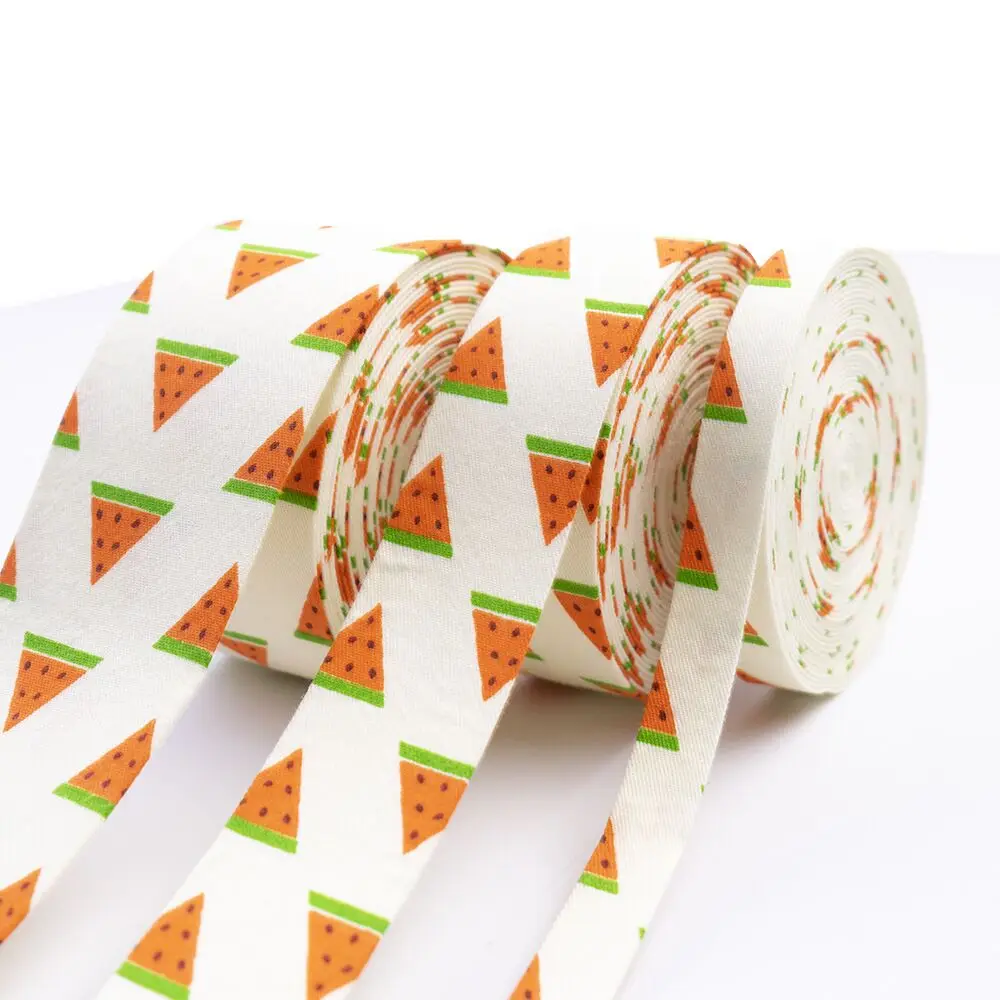 5 Yards 10MM 25MM 40MM Fruit Strawberry Ribbon Press Cloth Strip DIY Handmade Materials Headwear Hair Bows Clothing Shoes Crafts