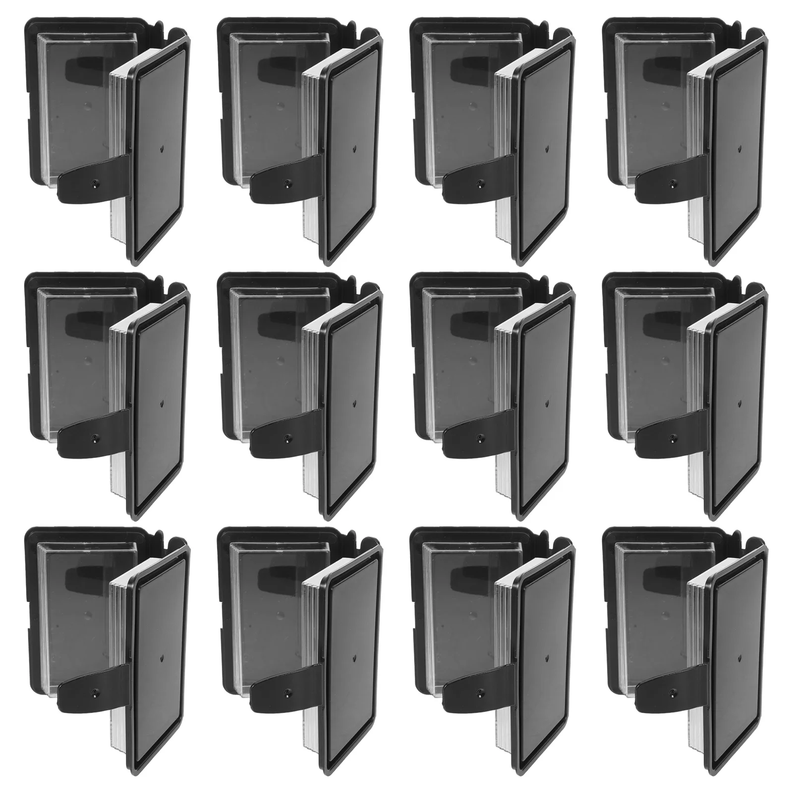 

12Pcs Book Storage Boxes Creative Candy Container Portable Wedding Favor Decorative Candy Storage Boxes Black