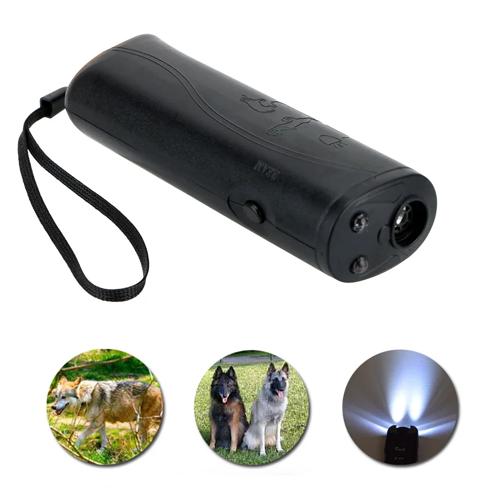 Pet Dog Training Ultrasonic Equipment Pet Dog Repeller Living Room Pest Control 3 in 1 Anti Barking Stop Barking