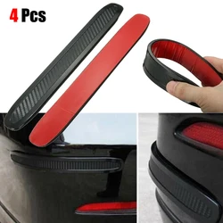 2Pcs Car Bumper Protector Anti-collision Strips Rubber Auto Guard Corner Body Protection Moldings Bar Styling Car Accessories