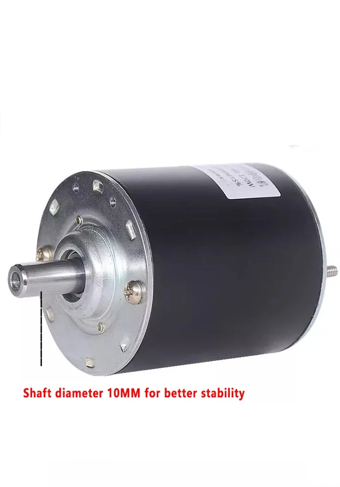 24V 12000rpm JT0 Tapered Shaft High Rotation Pure Copper Wire Power DC CCW High Fish Drift Bed Motor Can CW