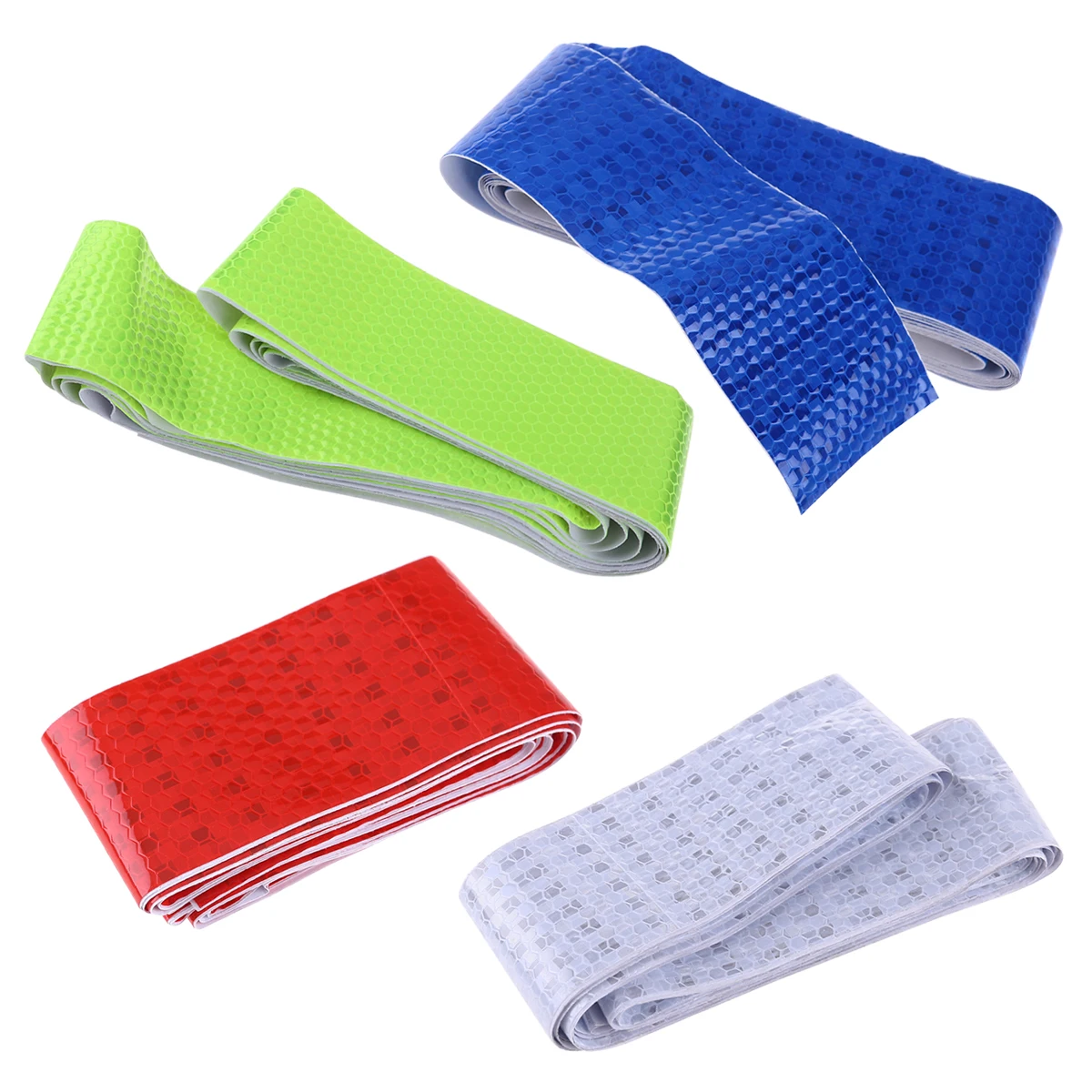 Adhesive Reflective Safety Warning Strips For Cars Vehicles Ships Stickers Waterproof Long Lasting Bright Yellow Conspicuity