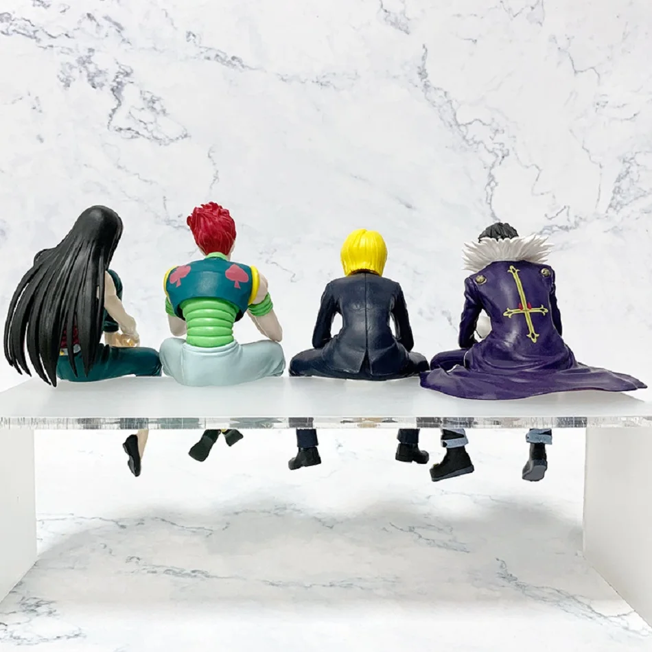 HUNTER×HUNTER 애니메이션 피규어 GON·FREECSS 액션 피규어 킬루아 쿠라피카 장난감 11-19cm PVC 모델 자동차 장식 장난감 인형 선물