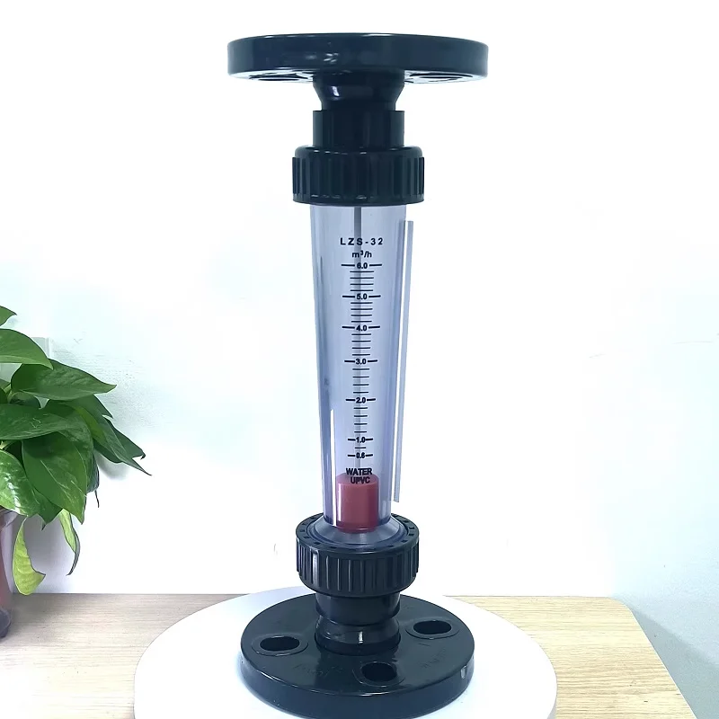 

UPVC Pipe Type High-precision Flowmeter Water Pipe PVC Pipe Plastic Rotor Float Flowmeter Water Flow Liquid
