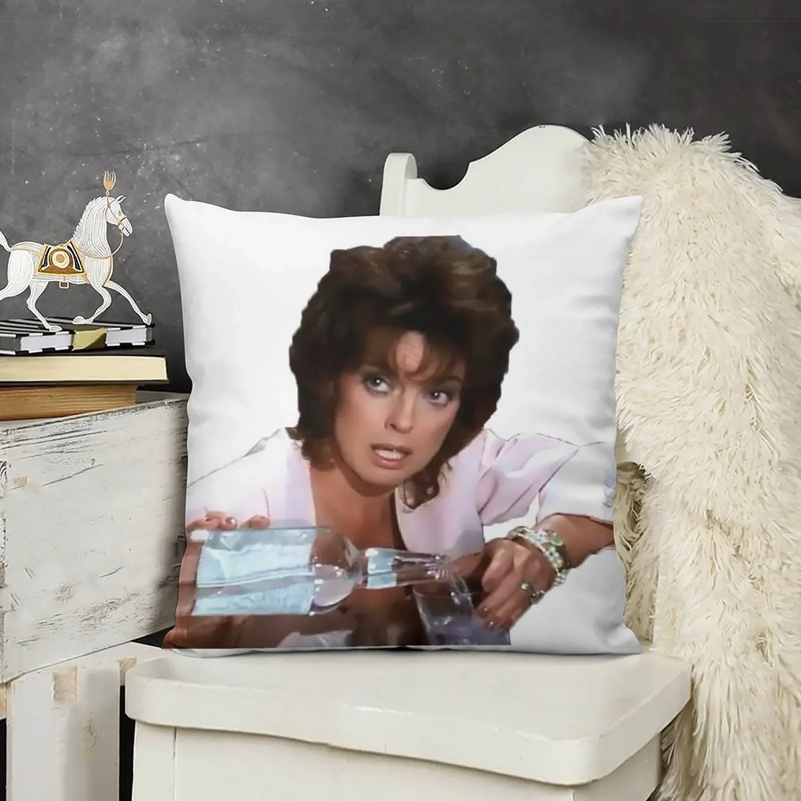Dallas - Sue Ellen Throw Pillow Pillow Case Pillow Cover