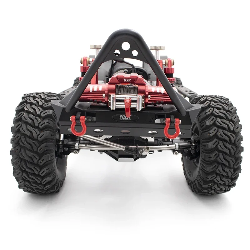 Metallo in lega di alluminio Doppio motore Verricello Per 1/10 RC Crawler Auto RC4WD D90 D110 Traxxas TRX4 AXIAL SCX10 TRX6 modello di auto