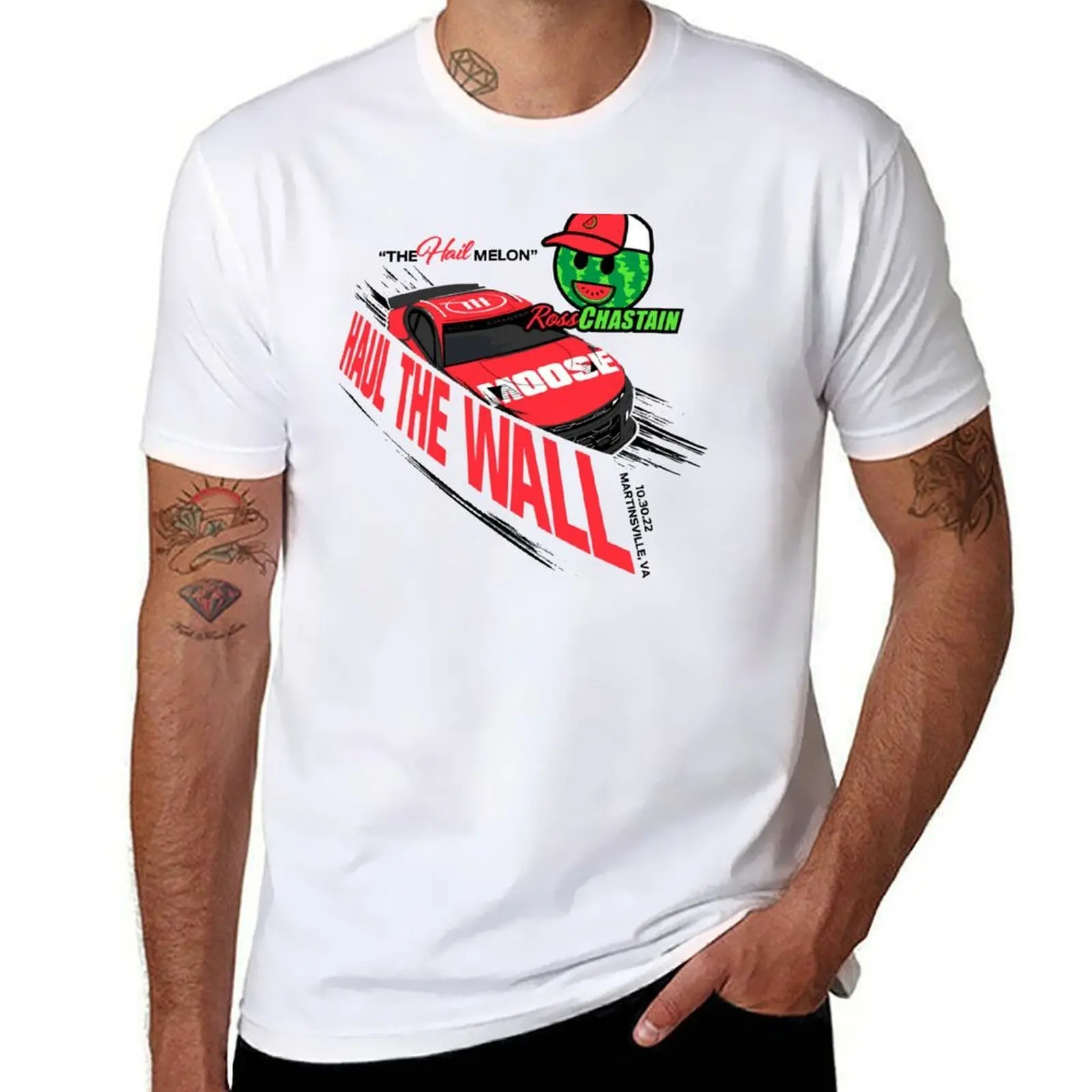 

Red Green Race Car T-Shirt t shirt for man 100 percent cotton t shirts for man graphic funny T-Shirt