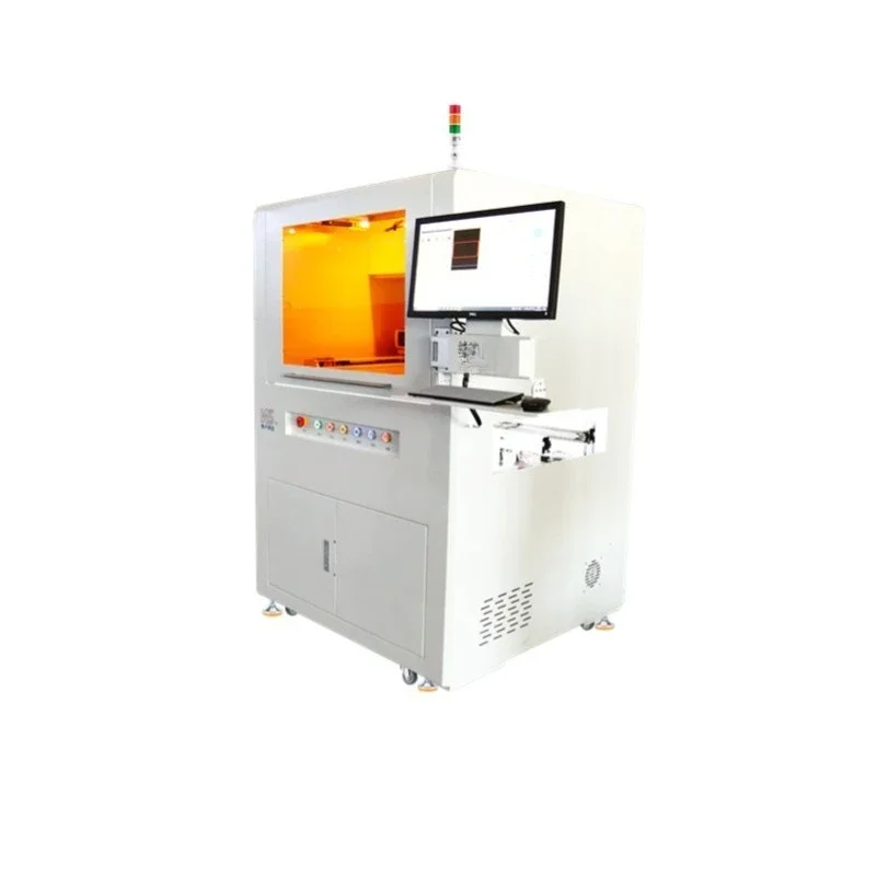 Panoramic automatic dispensing machine, head needle rotary dispensing, online five-axis