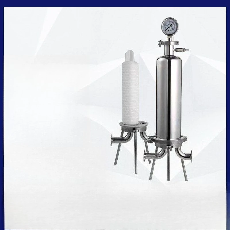 304 Stainless Steel Microporous Filter High Precision Red Wine Wine Baijiu Pharmaceutical Chemical Microbial Membrane Filtration