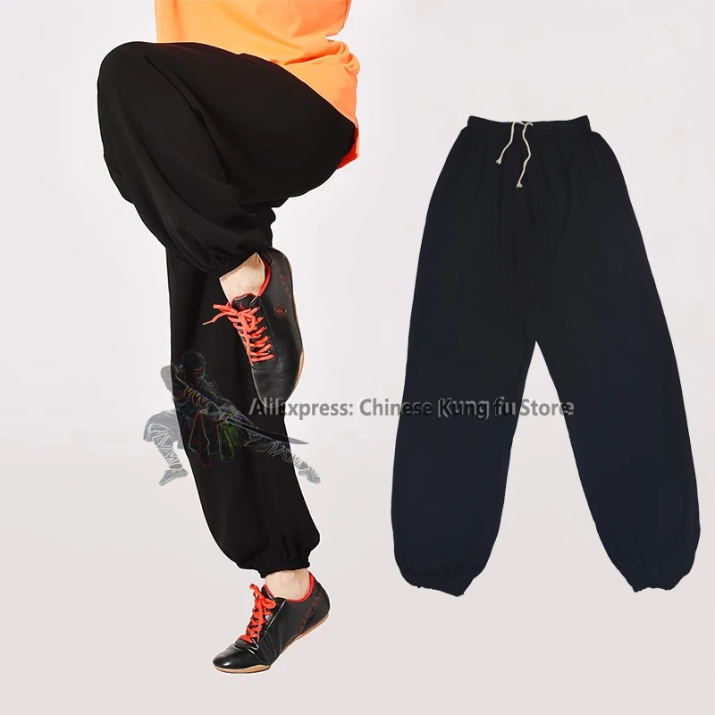 

Summer Cotton Kung fu Pants Tai chi Wing Chun Suit Martial arts Trousers Training Uniforms