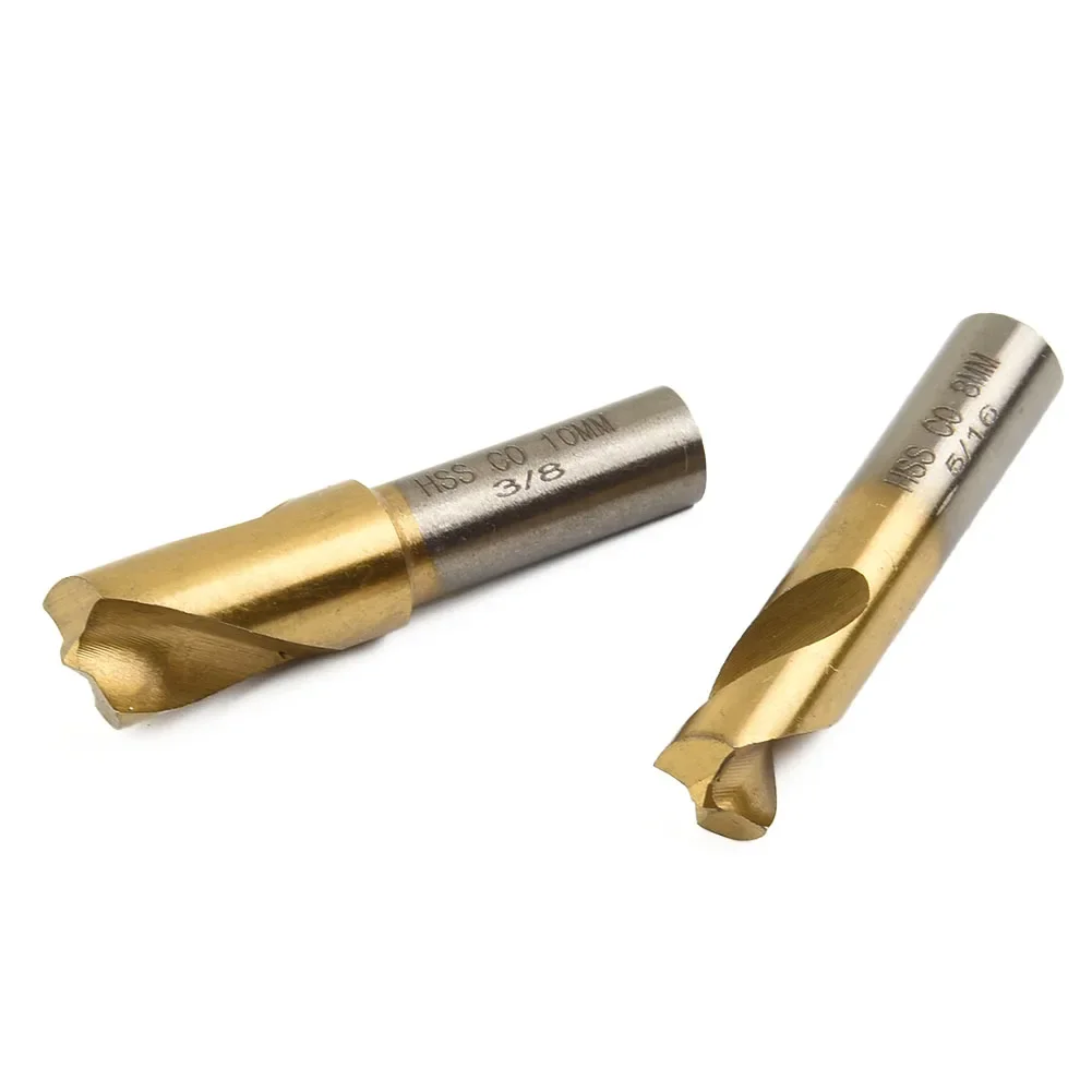 3 pz 8mm 10mm HSS CO Punta per saldatura a punti Punta da trapano Svasatore Bit Lavorazione del legno Brocas Herramientas Ferramentas Kit Set