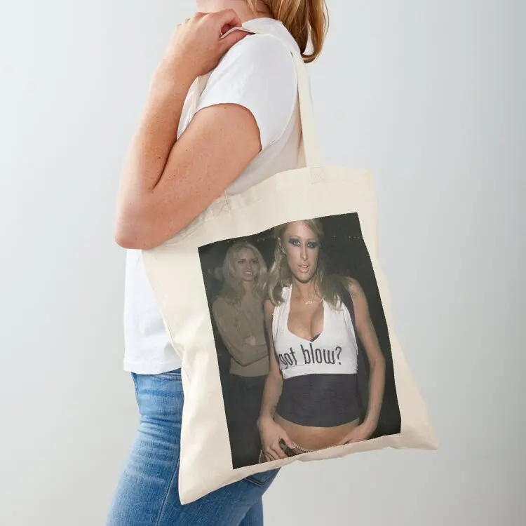 

Paris Hilton - Got Blow Tote Bag reusable grocery bags tote bag custom reusable shopping bag Women's shopper
