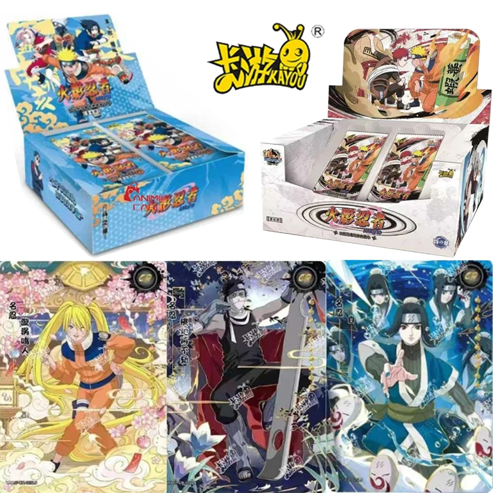 

KAYOU Genuine Naruto Card Heritage Collection Card Chapter of Soldiers Rare CR SP MR Anime Characters Collection Card Toy Gifts