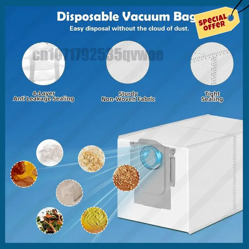 -A89Z Комплект аксессуаров для роботов-пылесосов для моделей Roborock Qrevo Curv, Curv S5X, Edge и Edge S5A