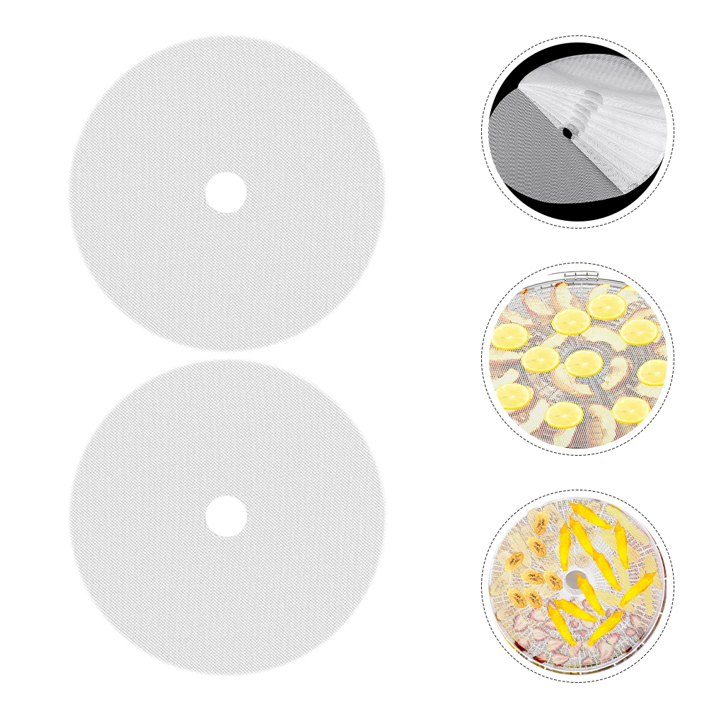 10 قطعة غير عصا سيليكون جولة ديهيدراتور ورقة الغذاء تجفيف الحصير قابلة لإعادة الاستخدام ارتفاع درجة الحرارة مقاومة اللحوم الخضروات ديهيدراتور