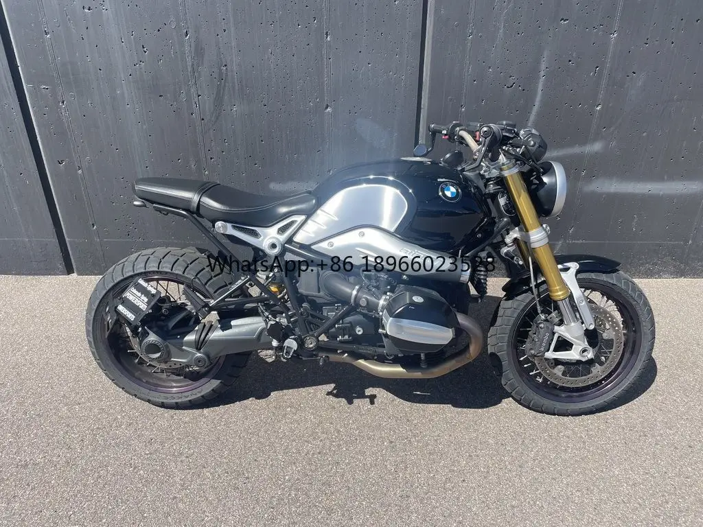 BMW r ninet pura motocicleta equitação, 2015