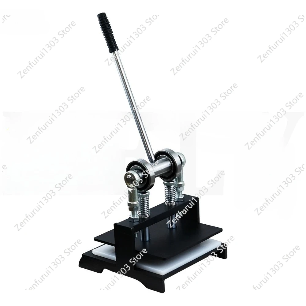 20x20CM Leather Die Cutting Press Machine Double Wheel Photo Paper PVC/EVA Sheet Cutter DIY Leathercraft Manual Embossing Tool