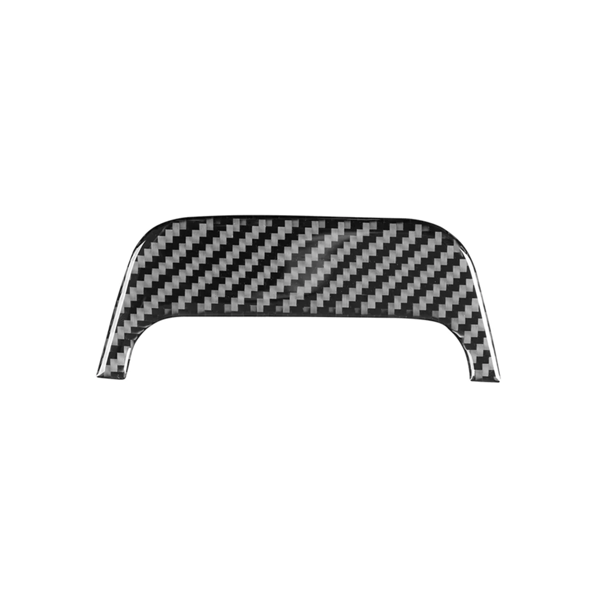 For 5 Series E39 1998-2003 Soft Carbon Fiber Center Console Armrest Box Handle Cover Trim Interior Accessories