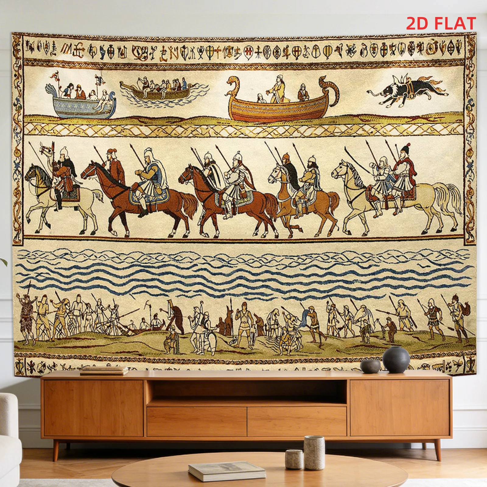 Majestuoso Tapiz Vikingo Medie - Home Decor Medieval reseña y precio