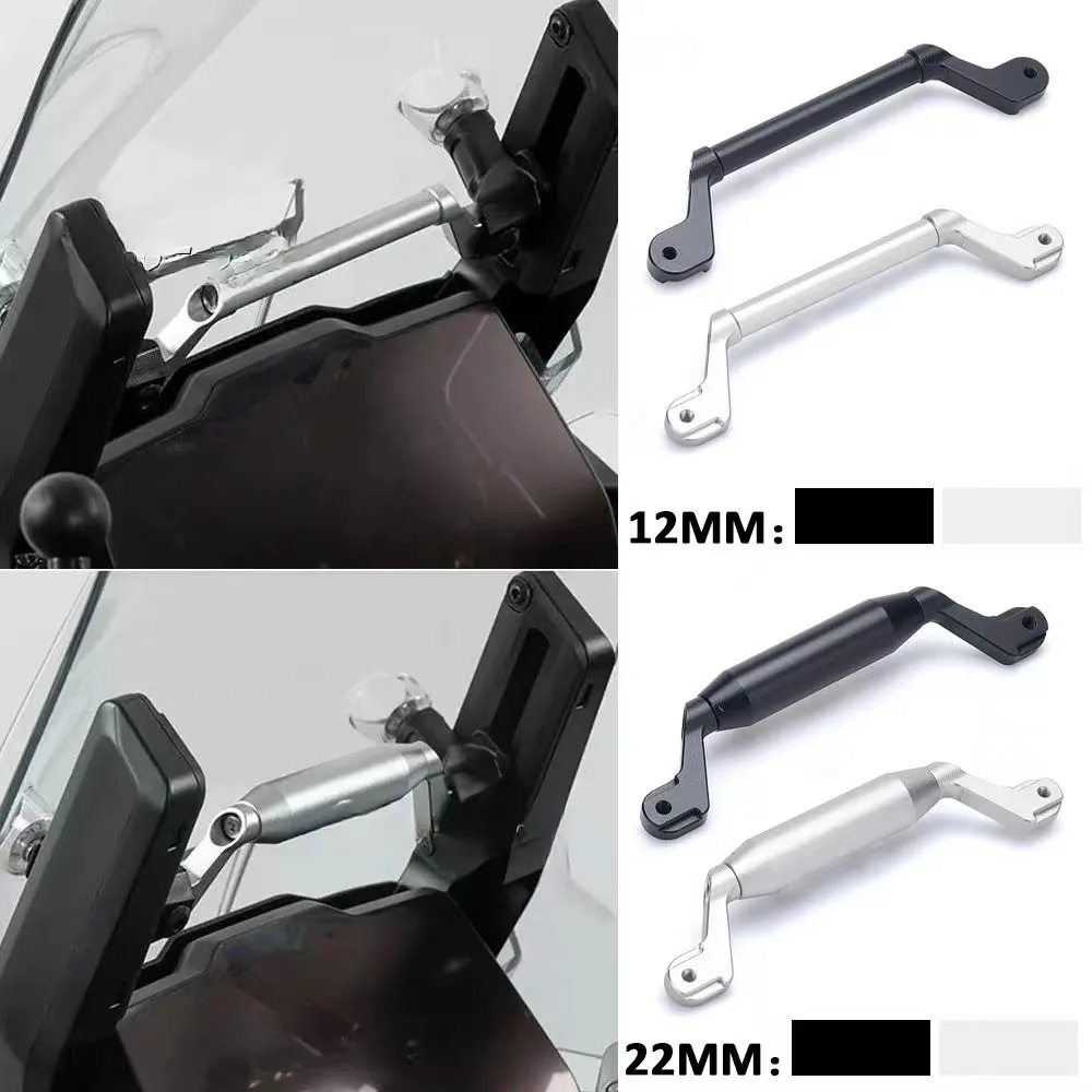 For TIGER1200 TIGER 1200 Tiger1200 Tiger 1200 GT Pro 2023- Mobile Phone Navigation Bracket Support 12MM/22MM