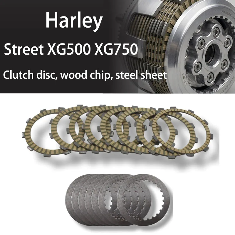 

Applicable to Motorcycle Friction Clutch Disc Separator Plate Steel Plates For Harley Street XG 500 750 XG500 XG750