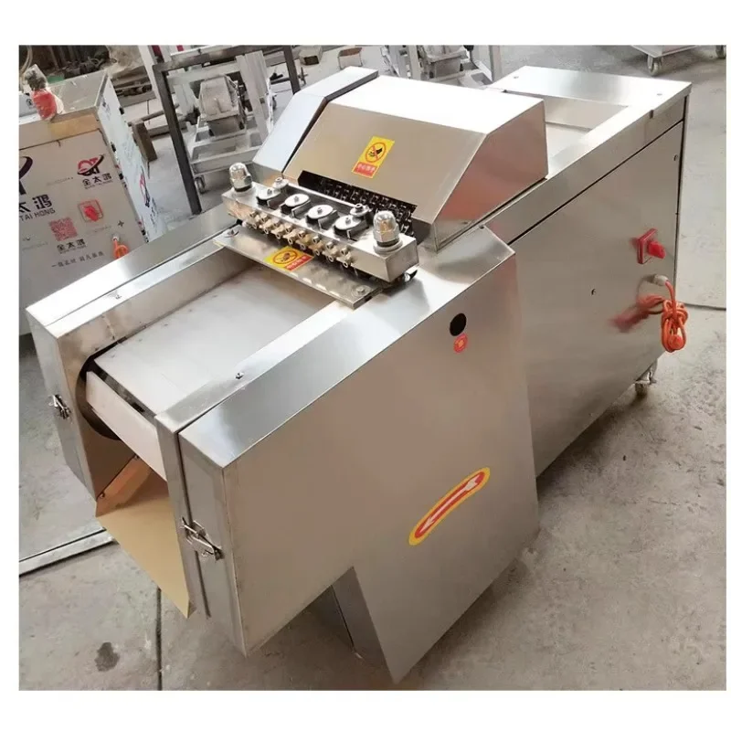 

750 кг/ч, машина для резки кубиков всей курицы, свинины, рыбы/длина 15-50 мм, измельчитель баранины, куриные ножки, машина для нарезки измельчения и резки