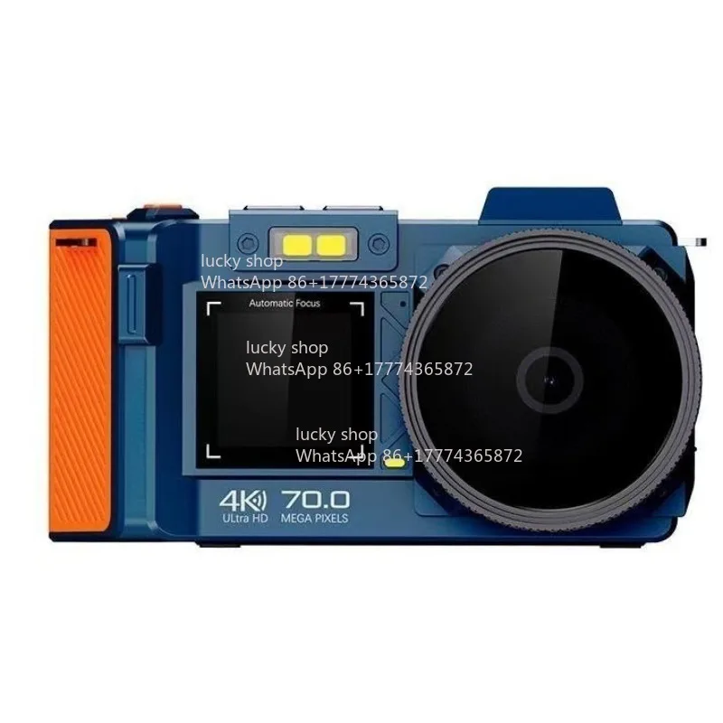 New 4K High Definition Action Camera 70 Million Pixel SLR Digital Camera, Filter Wide-angle Micro-single