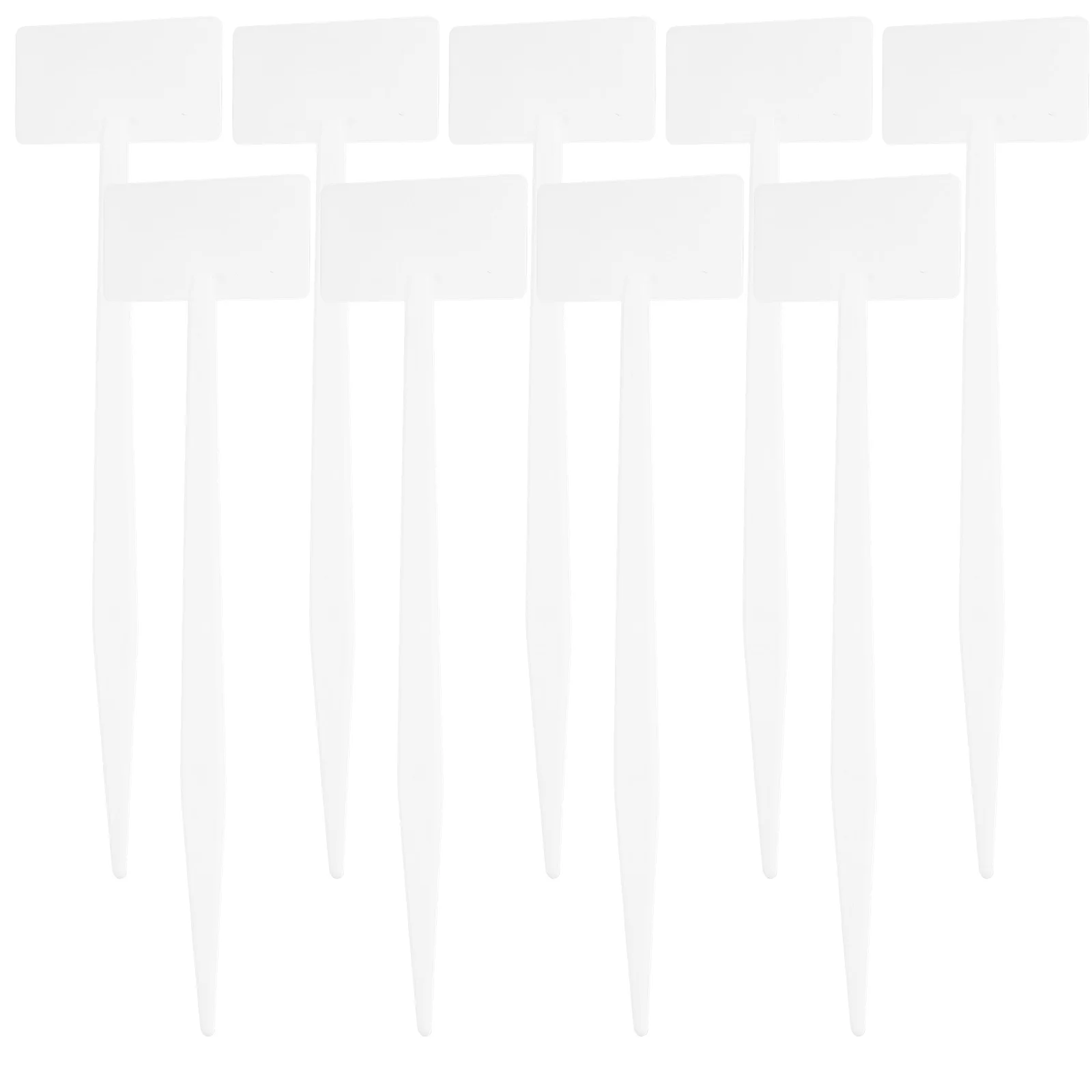 

20Pcs Compact Plant Labels T-Shaped Garden Markers Widely Used in Gardens Flower Pots DIY Crafts Home Decor Plant Labels