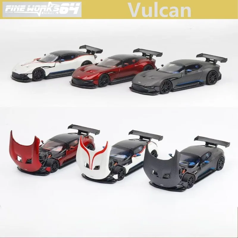 FW Fine Works64 1:64 Vulcan Alloy Die Casting Car Model Collection Model Boy Gift Christmas Gift Gifts for Men