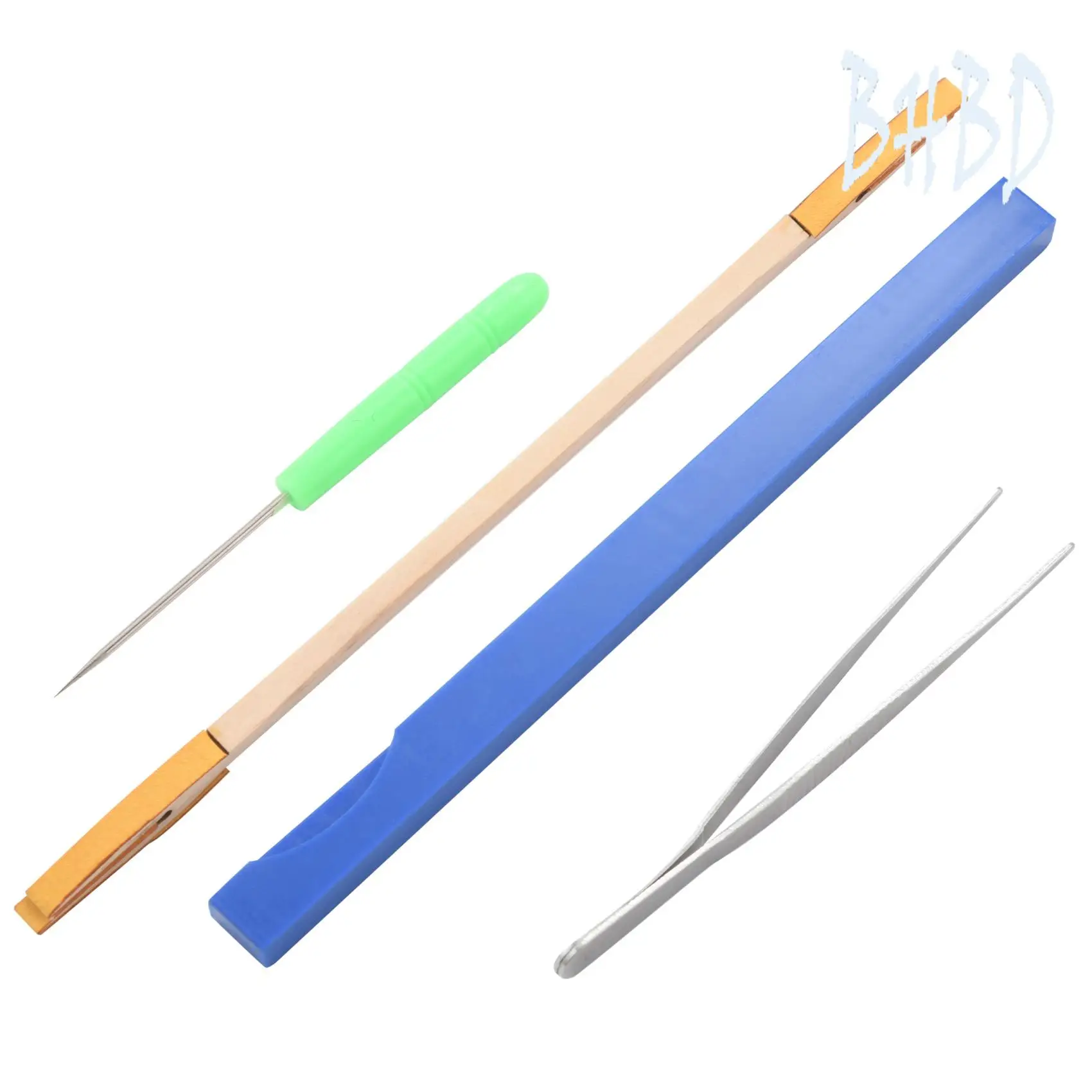 BHBD-Professional Piano Tuning Kit Tuner Tools Set Piano Tuning Tool Wooden Handle Fixed Tuning Wrench With Bag
