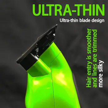Nový 2025 BRDCLIP FA1T Zelený profesionální zastřihovač vlasů Holičství Carving Gradient Finish Elektrický zastřihovač s nabíječkou a stojanem 10 nejlepší prodej profesionální zastřihovač vlasů - №8