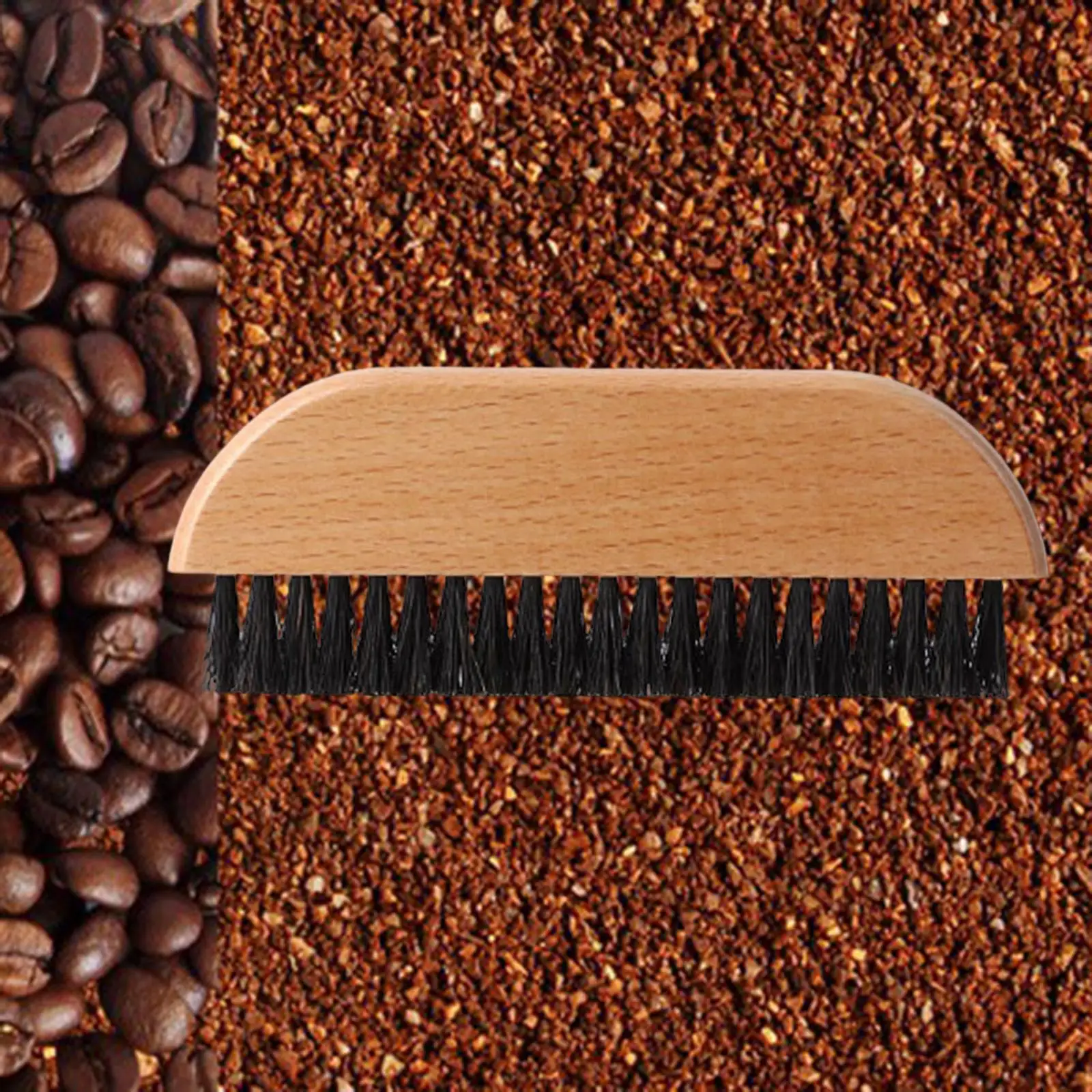 فرشاة تنظيف ماكينة القهوة ، فرشاة تنظيف الأدوات لدقيق مسحوق الفول ، 2-4 عبوات