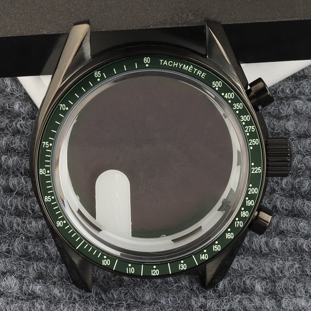 

VK63 Case 40mm Stainless Steel VK63 Watch Accessories Watch Case For Quartz VK63 VK64 Movement 32.5mm Dial Chronograph Case