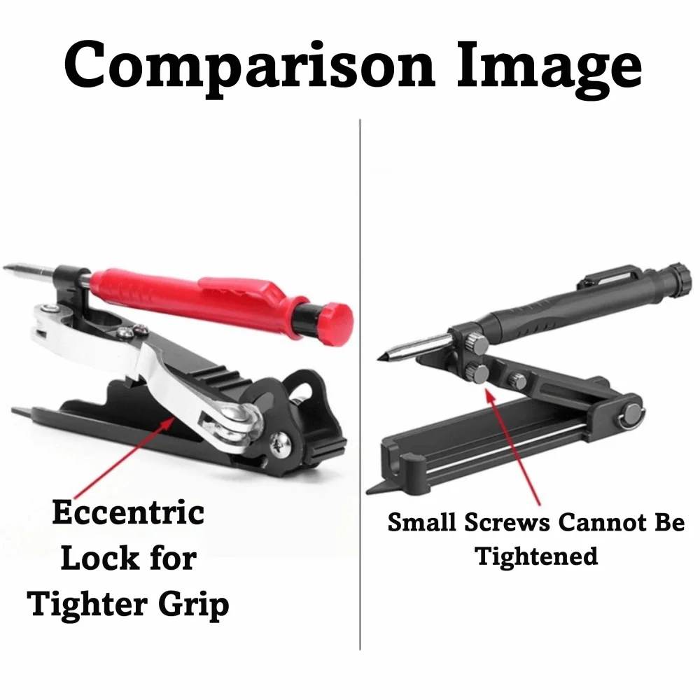 Aluminium Alloy Scribing Ruler Anti-Deformation Adjustable Woodworking Compass Multifunctional Precise Measurement