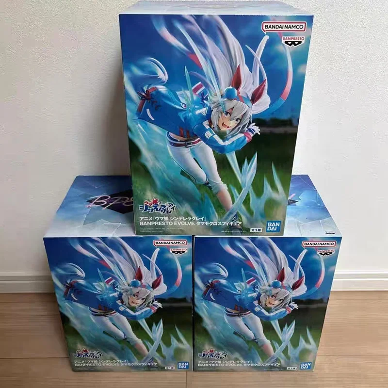 

In Stock [Genuine Original] Bandai Banpresto Uma Musume Cinderella Gray Banpresto Evolve Tamamo Cross PVC Anime Figure Model Toy