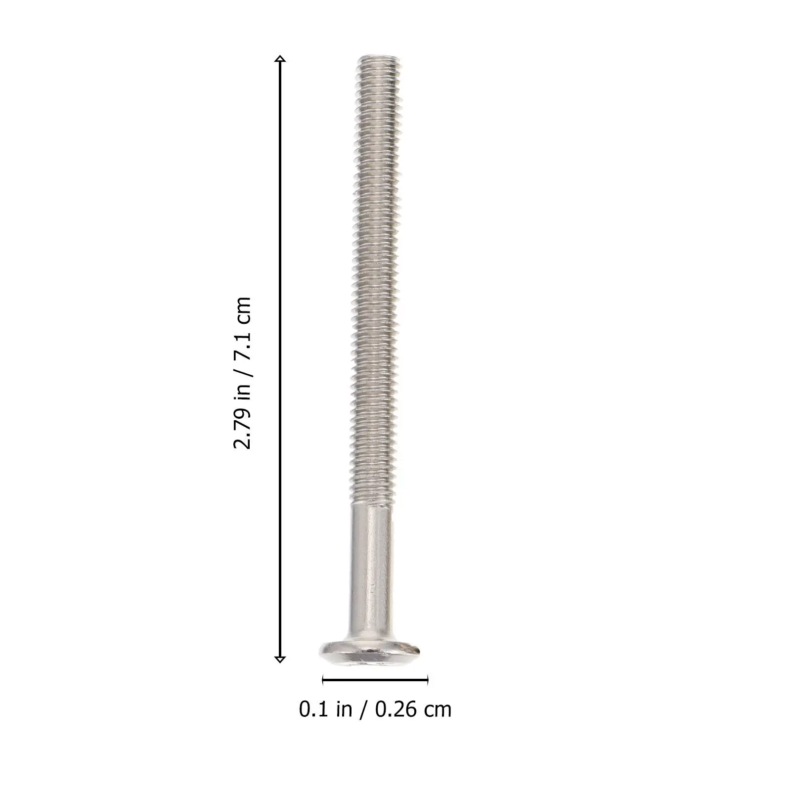 1 set 1 Set Bed Screw Kit Durable Iron Wooden Screw Nut Set High Hardness Rust Resistant For Cot Assembly Tool view 5