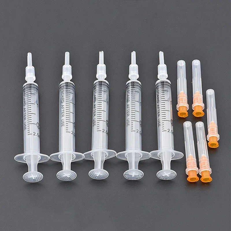 ชุดอุปกรณ์เติมหมึกพร้อมเข็มฉีดยา 5 ชุด สำหรับเครื่องพิมพ์ HP, Epson, Brother ใช้กับตลับหมึกแท้ ระบบ CISS อะไหล่เครื่องพิมพ์ อุปกรณ์เติมหมึก