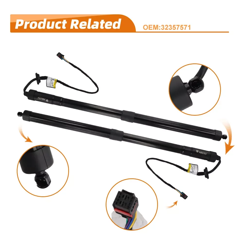 Nuevo 32357571 32296298 31463261 Para VOLVO V60 2019-2023 soporte de puerta trasera de energía eléctrica puntal de puerta trasera 447464 32384406