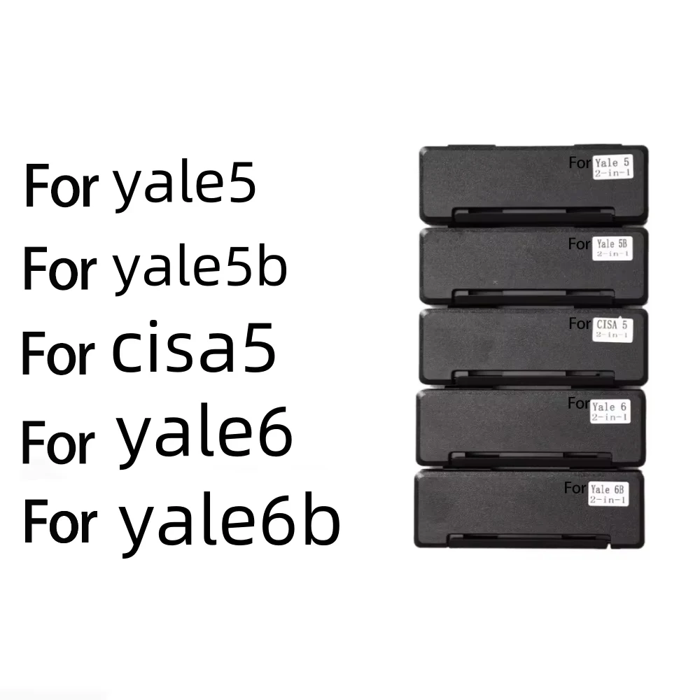 lishi style 2 in 1 locksmith tool for Yale-5 Yale-6 Yale5-B Yale6-B Yale5 Yale6 Cisa-5 Cisa5
