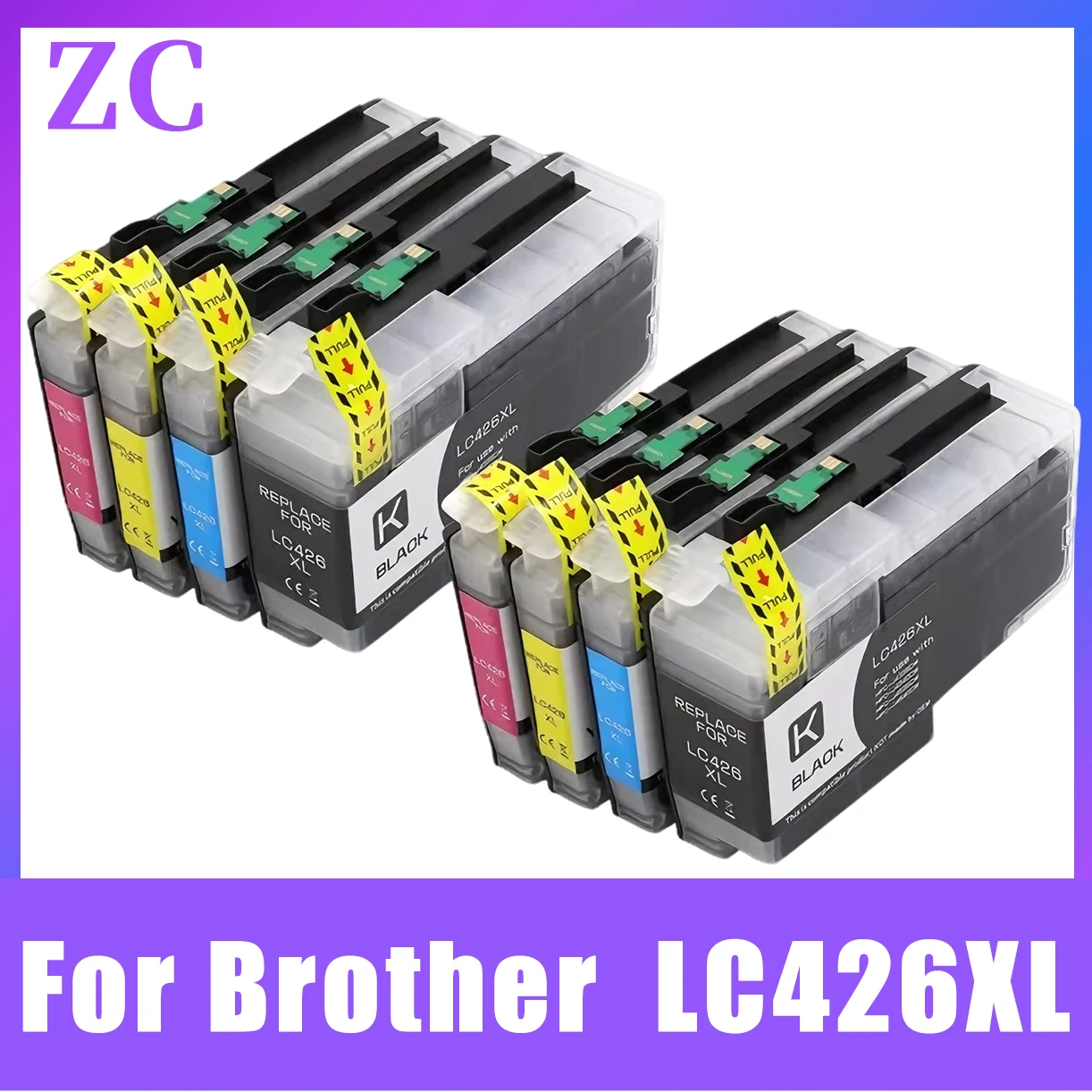 

LC426 LC426XL 426 XL картридж, совместимый с Brother MFC-J4335DW MFC-J4340DW MFC-J4535DW MFC-J4540DW чернила для принтера