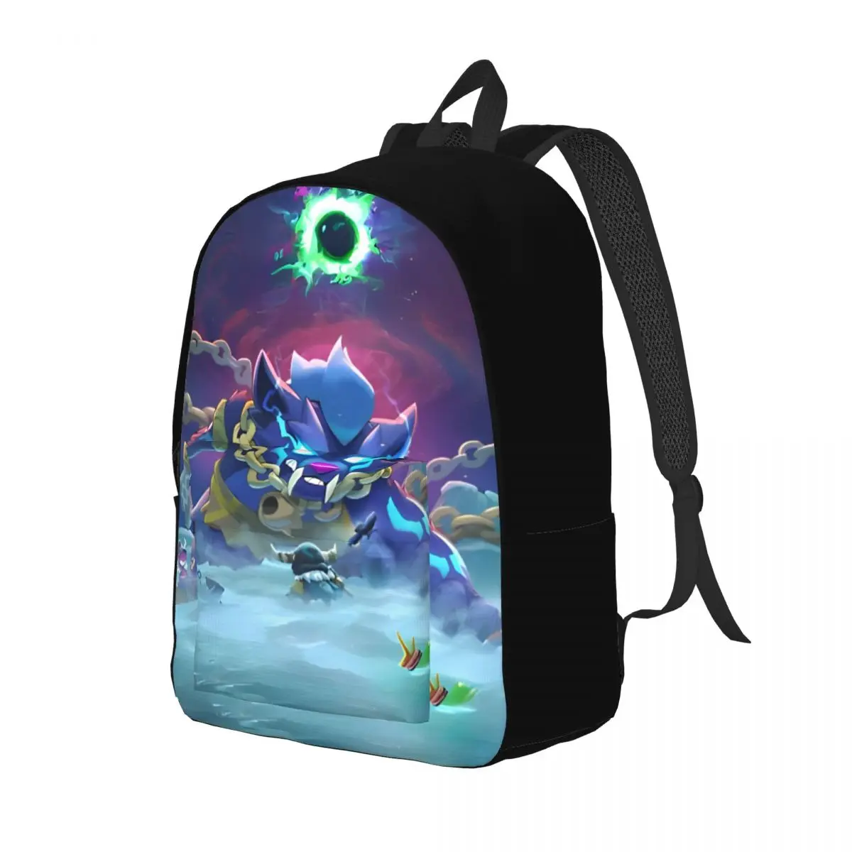 Buzz Backpack for Preschool Primary School Student Super Cell Video Game Bookbag Boy Girl Kids Canvas Daypack Hiking