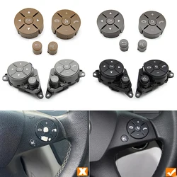 Car Steering Wheel Buttons Switch Cover Trim Repair Kit For Mercedes Benz 204 C Class GLK X204 E Class W212