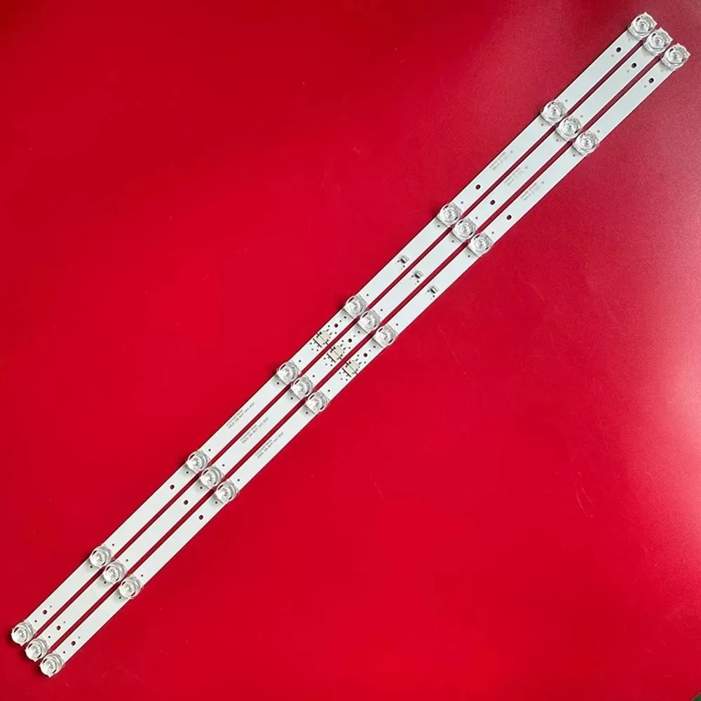 3/15PCS LED Backlight 8LED for CC02430D738V04 CC02430D738V03 43E20 F43D7000D 43LST5970 F43D7000Q LED43ST282T2