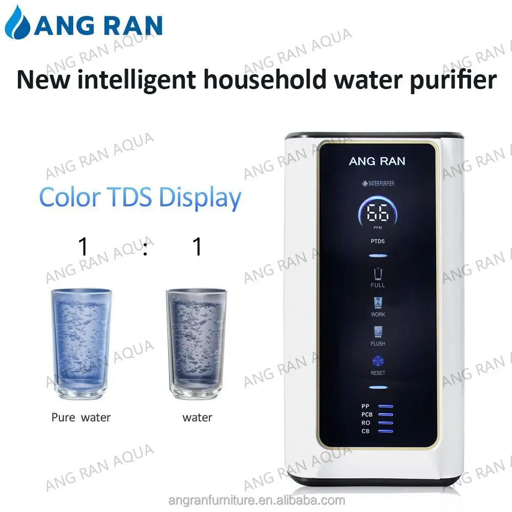 New Design 400GPD Home Reverse Osmosis Water Purifier RV Filtered Water