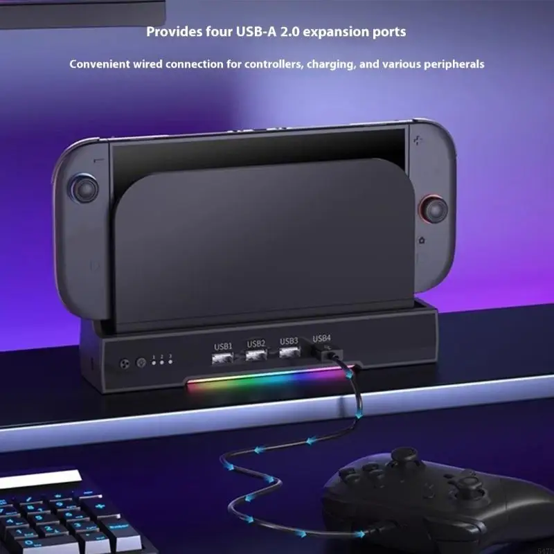 

Охлаждающая док -станция с регулируемым двойным вентилятором активного охлаждения