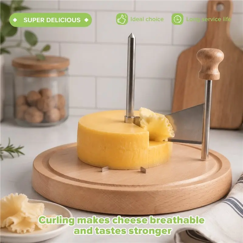 ABRW-1 Piece Disc Cheese Slicer Cheese Cheese Scraper Manual Kitchen Baking Chocolate Chip Scraper Brand New High Quality