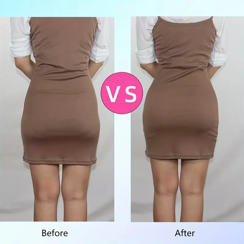 سراويل رفع معززة من السيليكون، سراويل تشكيل الأرداف على شكل خوخ، تصميم سلس، مادة مسامية