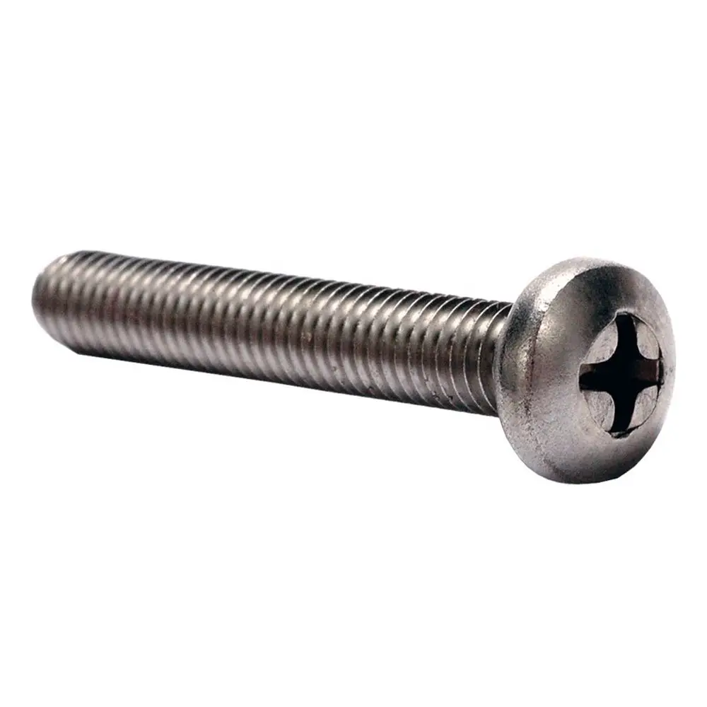 500pcs M2 M2.5 A2 Machine Screw Stainless Steel 304 Cross Recessed Phillips round Pan Head Screws
